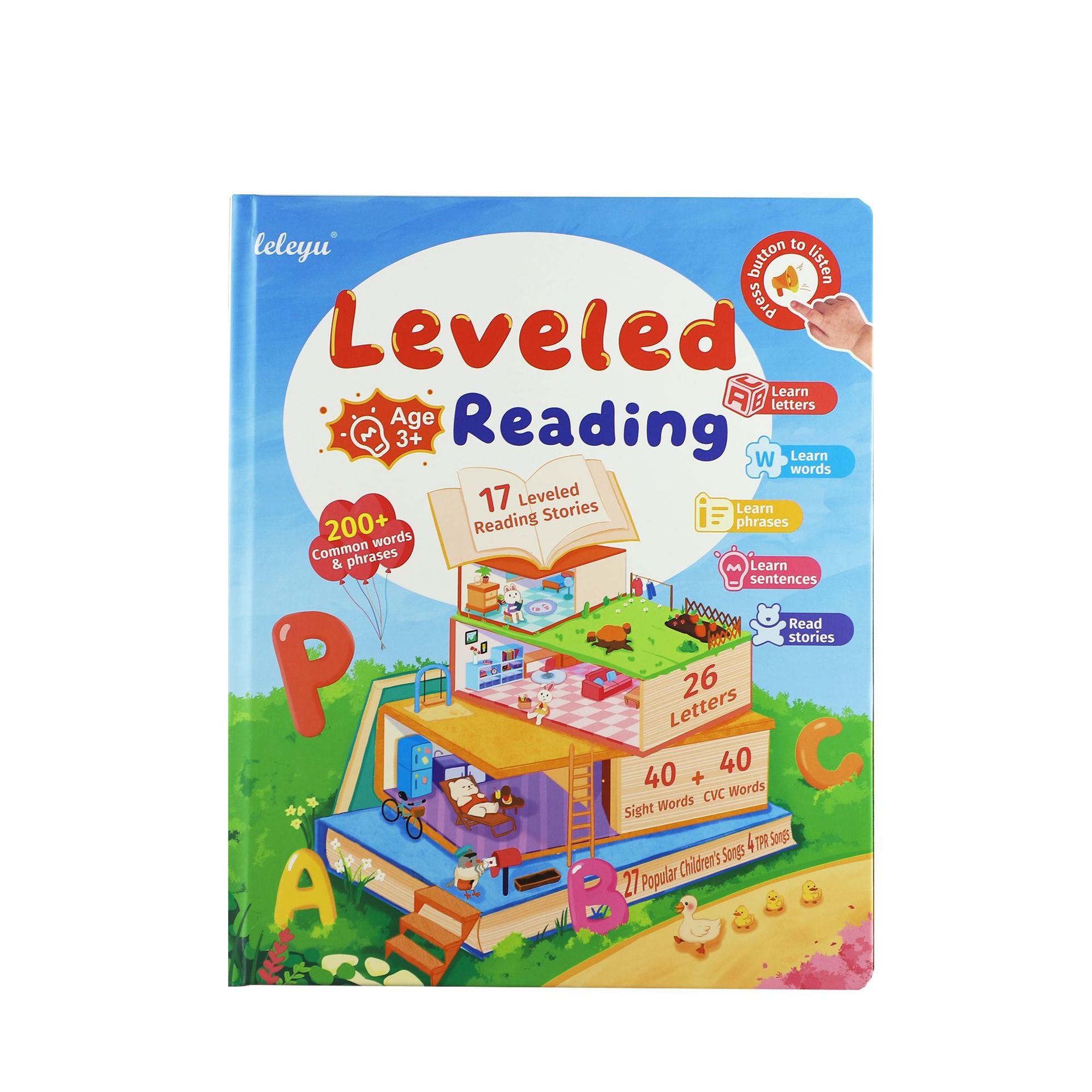 Children's English Graded Reading Audio Point-And-Click Reading Books