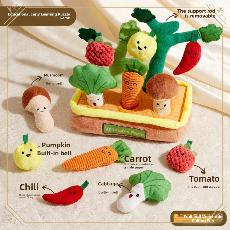 Baby Radish Pulling Educational Toy for Early Development