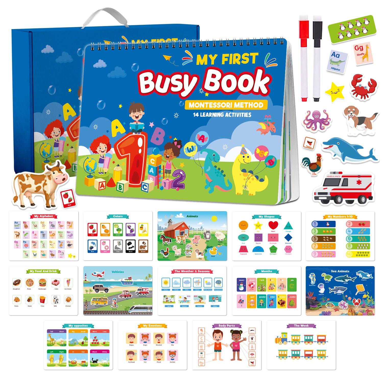 Early Education Quiet Book