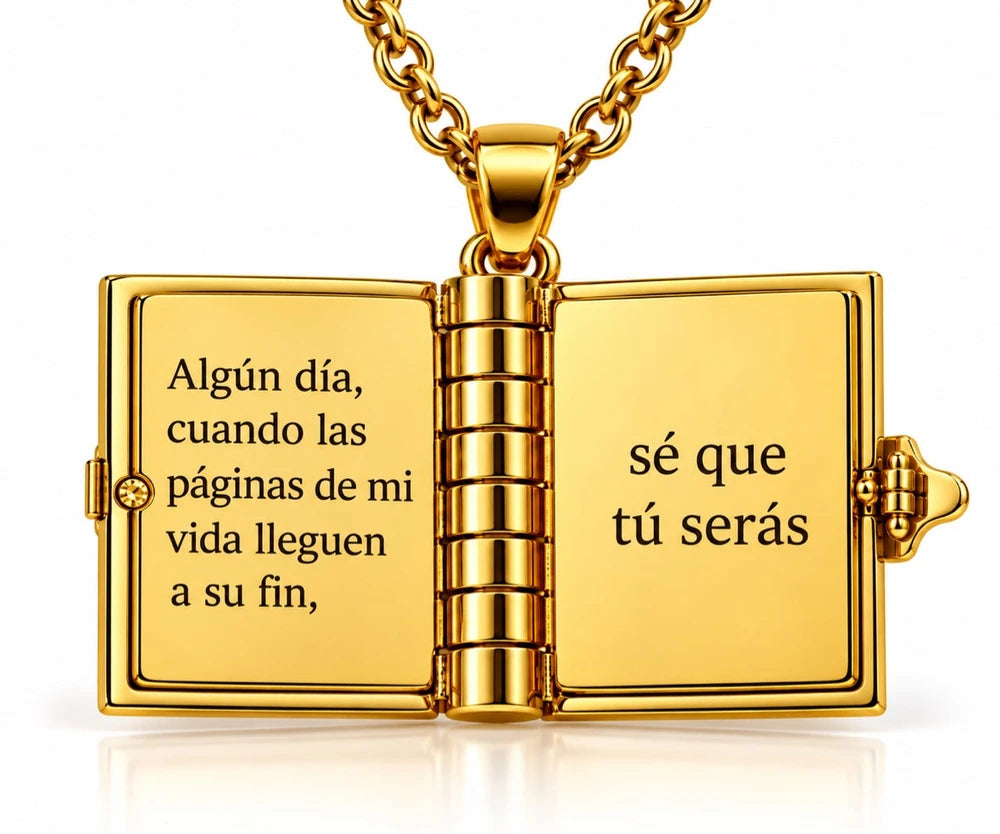 A Mi Nieta – Collar Libro de Amor Eterno