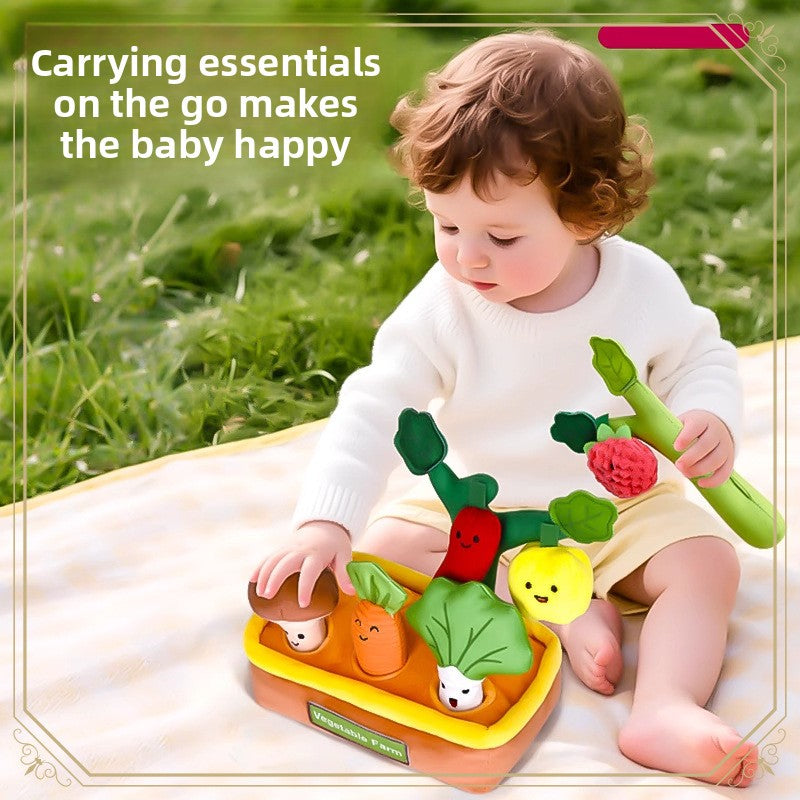 Baby Radish Pulling Educational Toy for Early Development