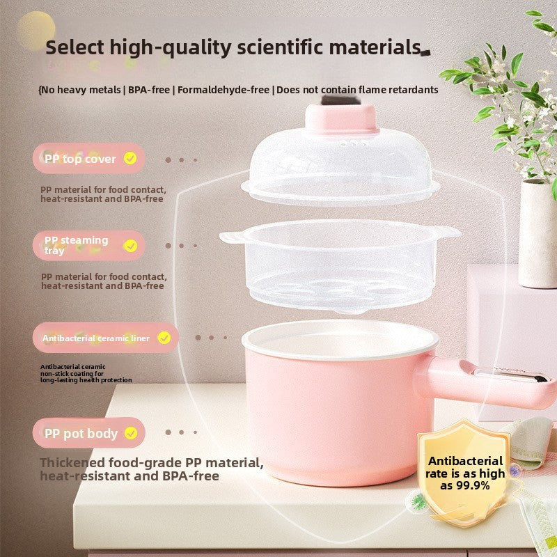 Mini Play Kitchen Set with Real Cooking Function
