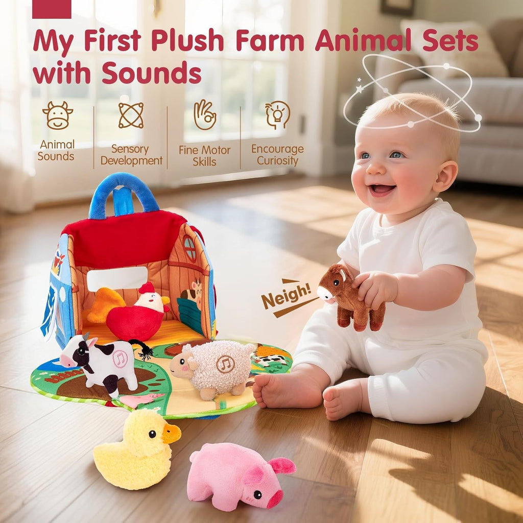 Montessori Fabric Sensory Toys for Babies