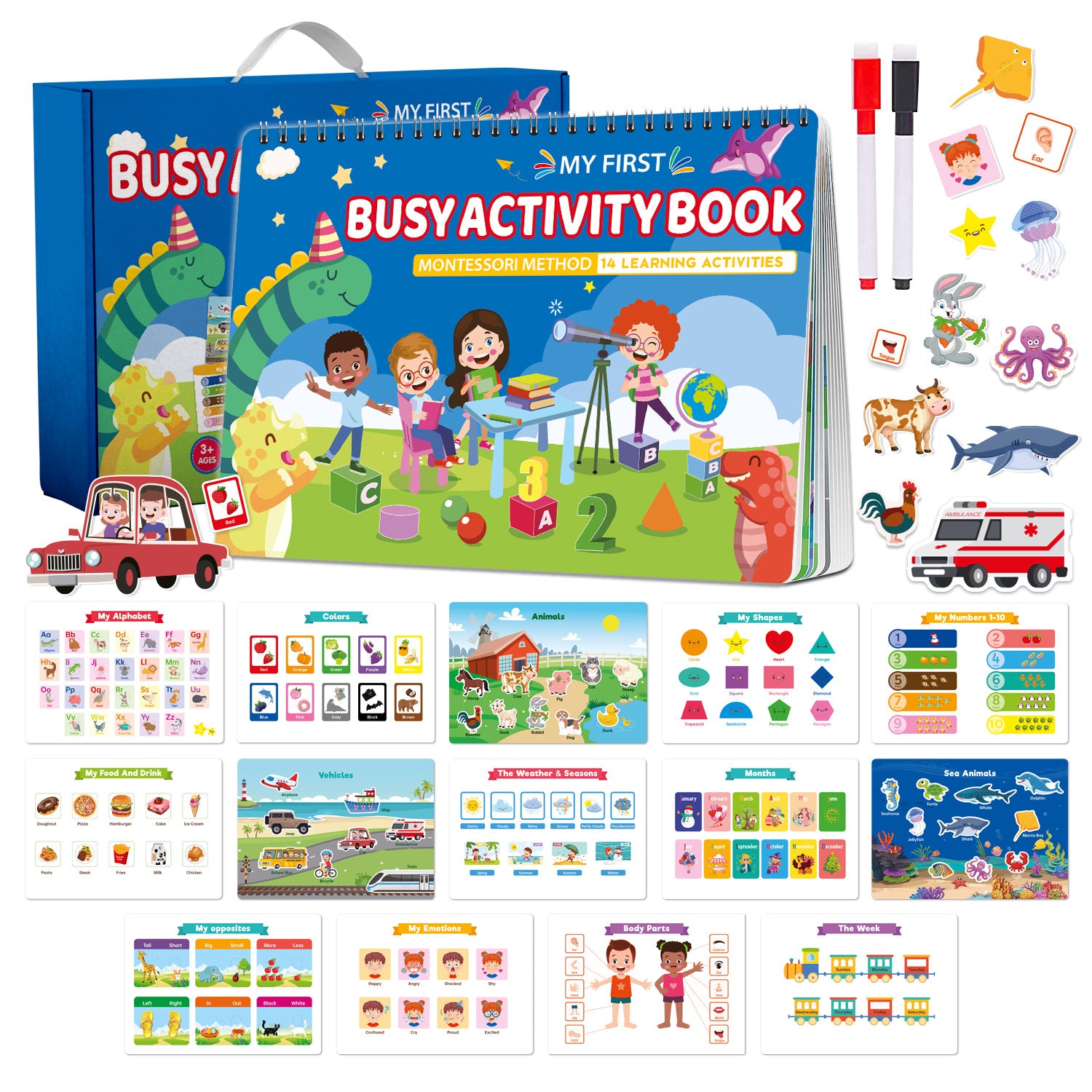Early Education Quiet Book