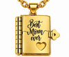 Best Mom Ever – Forever Love Book Necklace