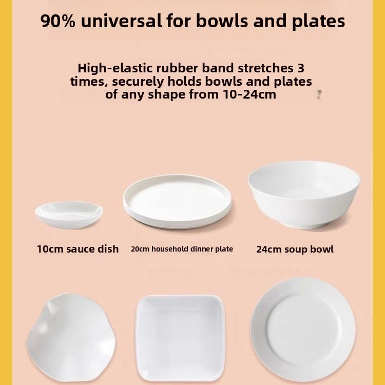 Disposable plastic wrap sleeve