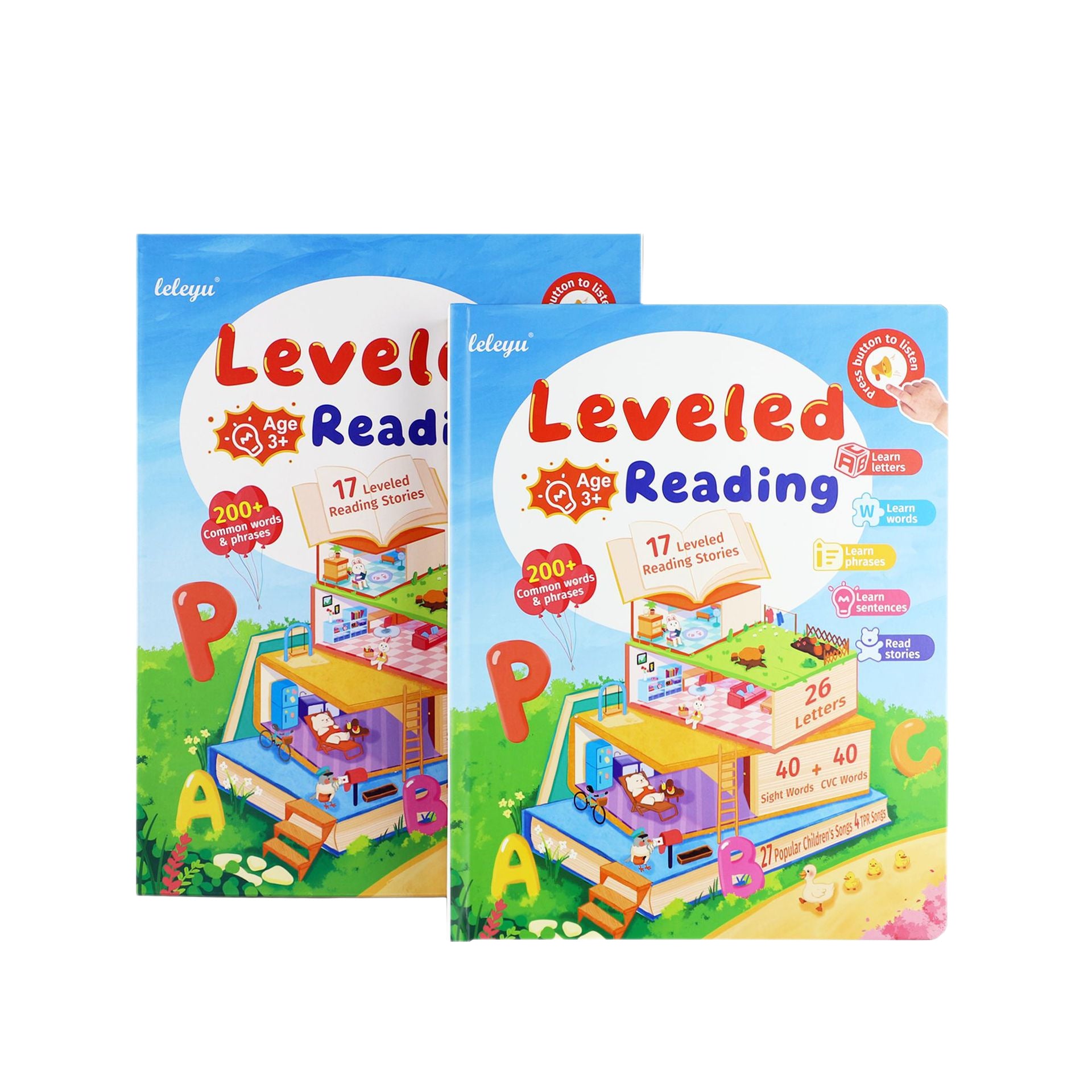 Children's English Graded Reading Audio Point-And-Click Reading Books