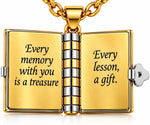 Best Mom Ever – Forever Love Book Necklace
