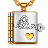 To My Granddaughter – Forever Love Book Necklace