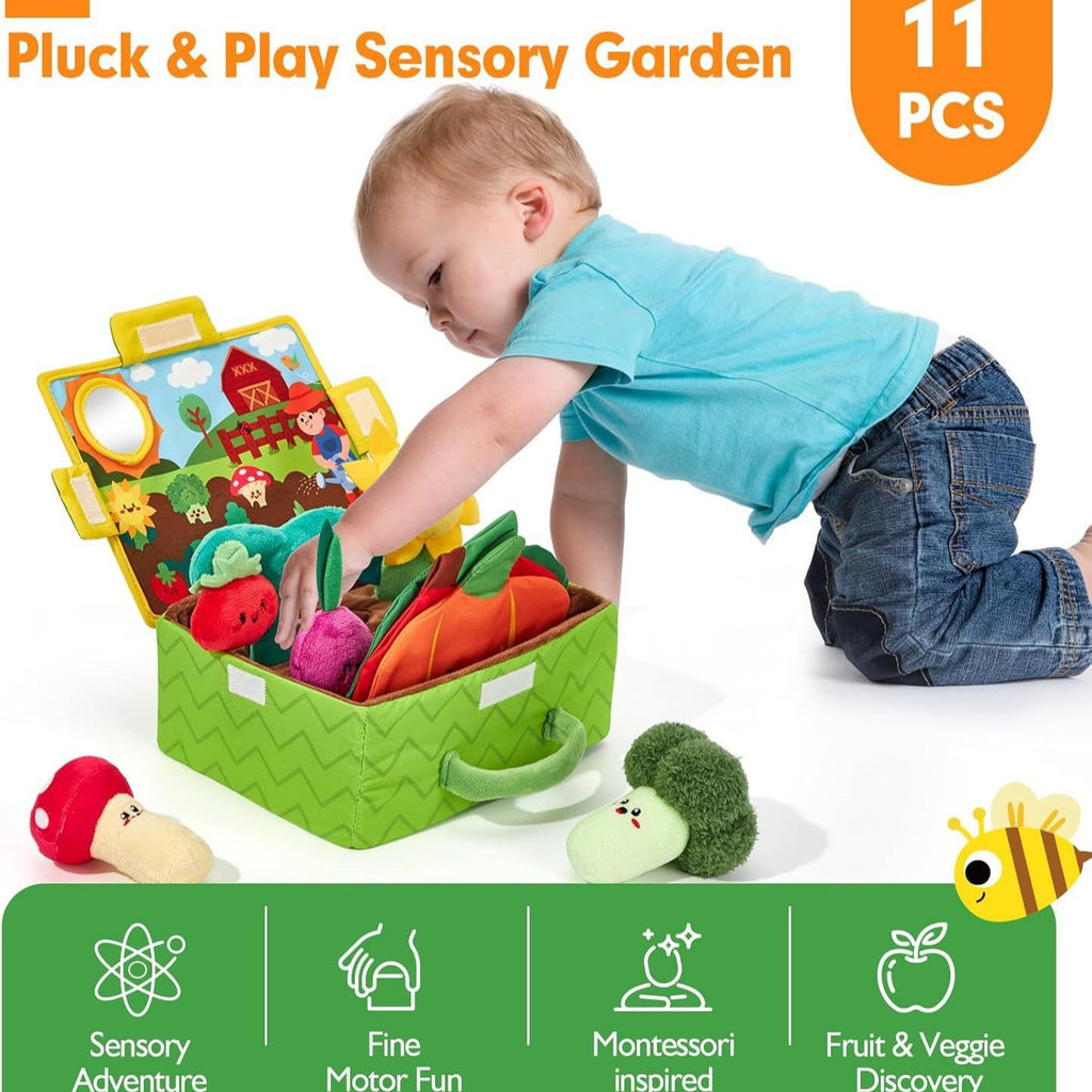 Montessori Fabric Sensory Toys for Babies