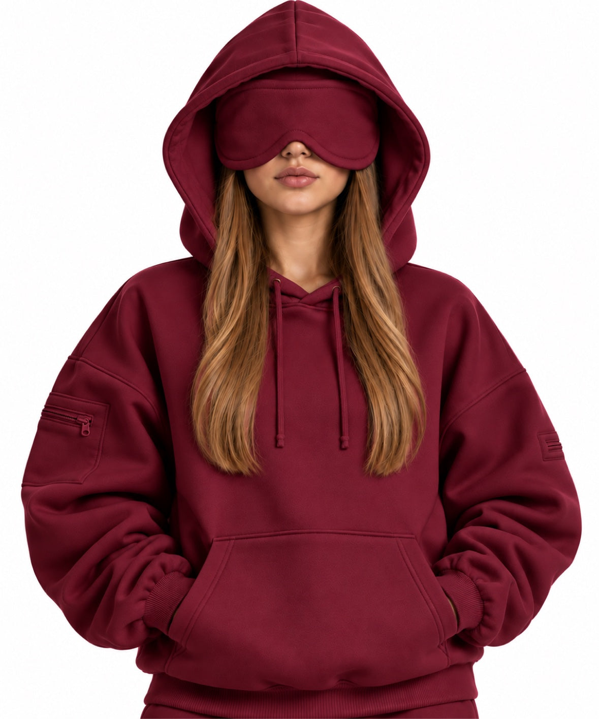Cosy Sleep Mask Hoodie