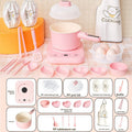 Mini Play Kitchen Set with Real Cooking Function