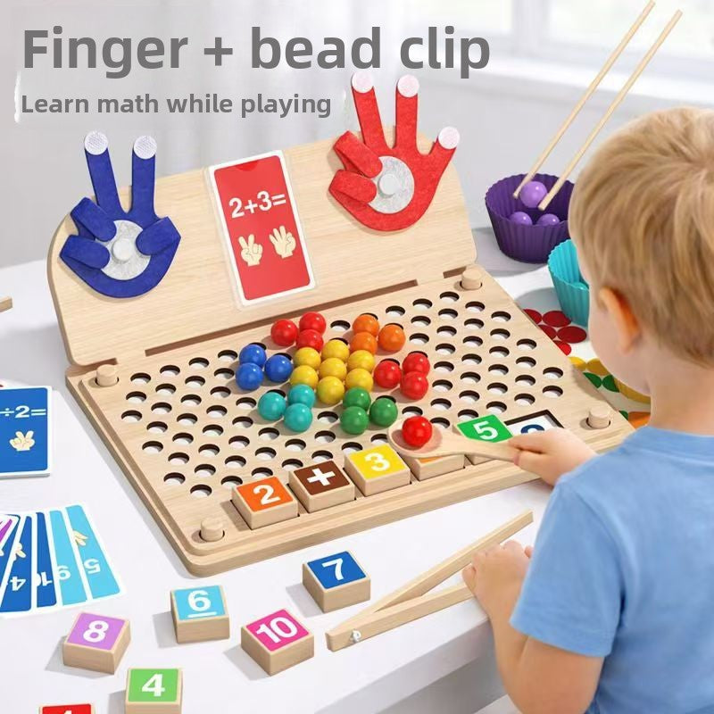 Cpcce Kidsren's Montessori Early Education Finger Arithmetic Games
